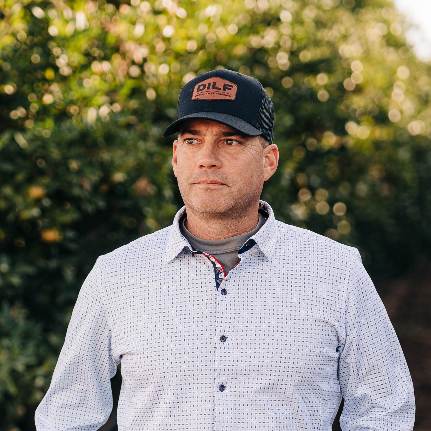 DILF Leather Patch Richardson 112 Hat