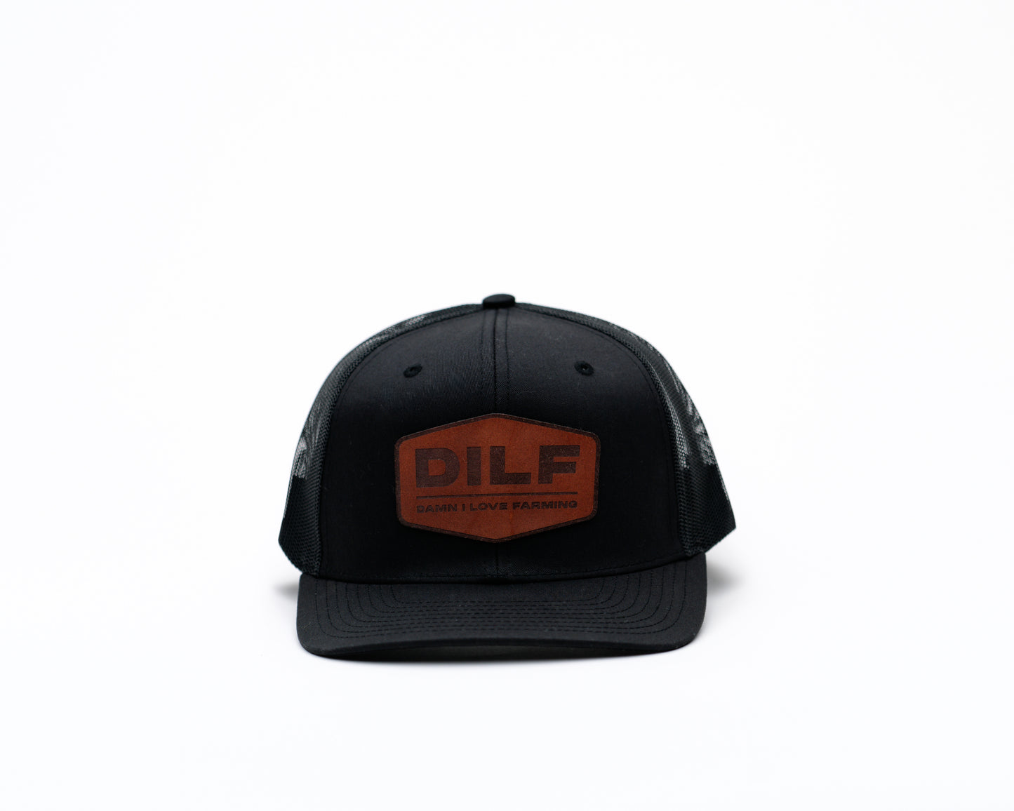 DILF Leather Patch Richardson 112 Hat