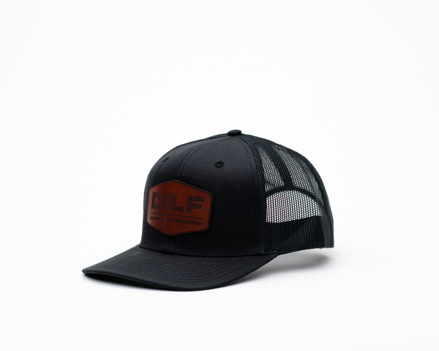 DILF Leather Patch Richardson 112 Hat