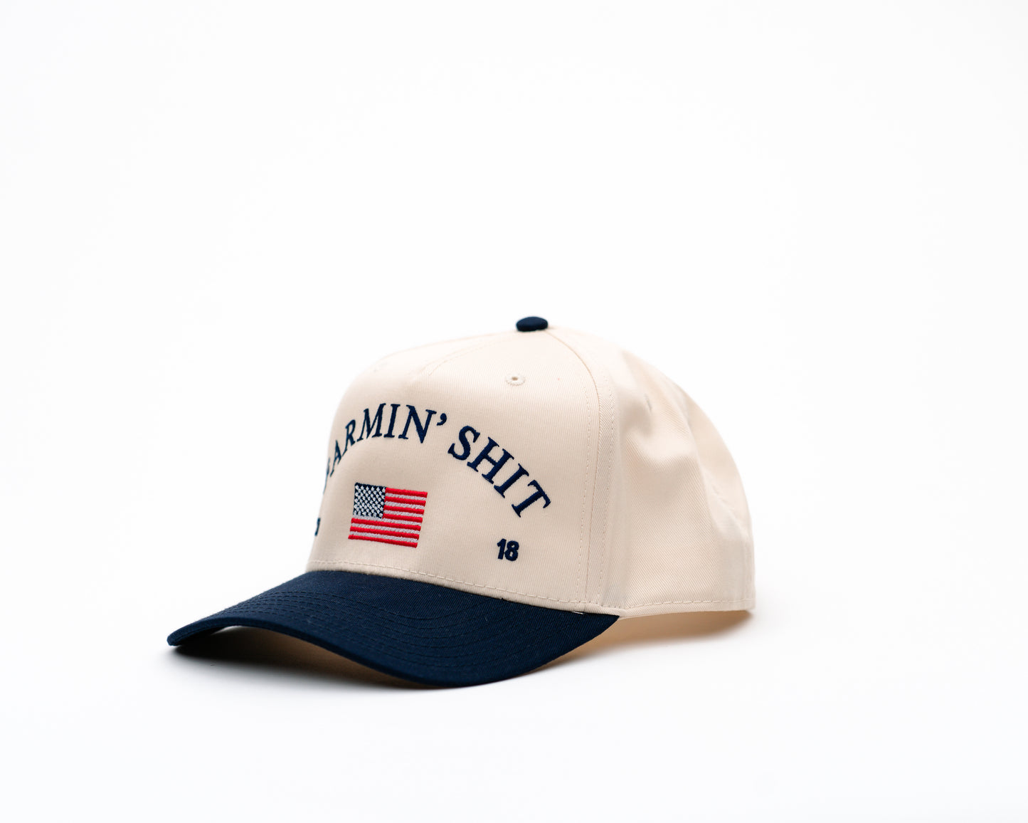 Farmin' Sh*t American Flag Trucker