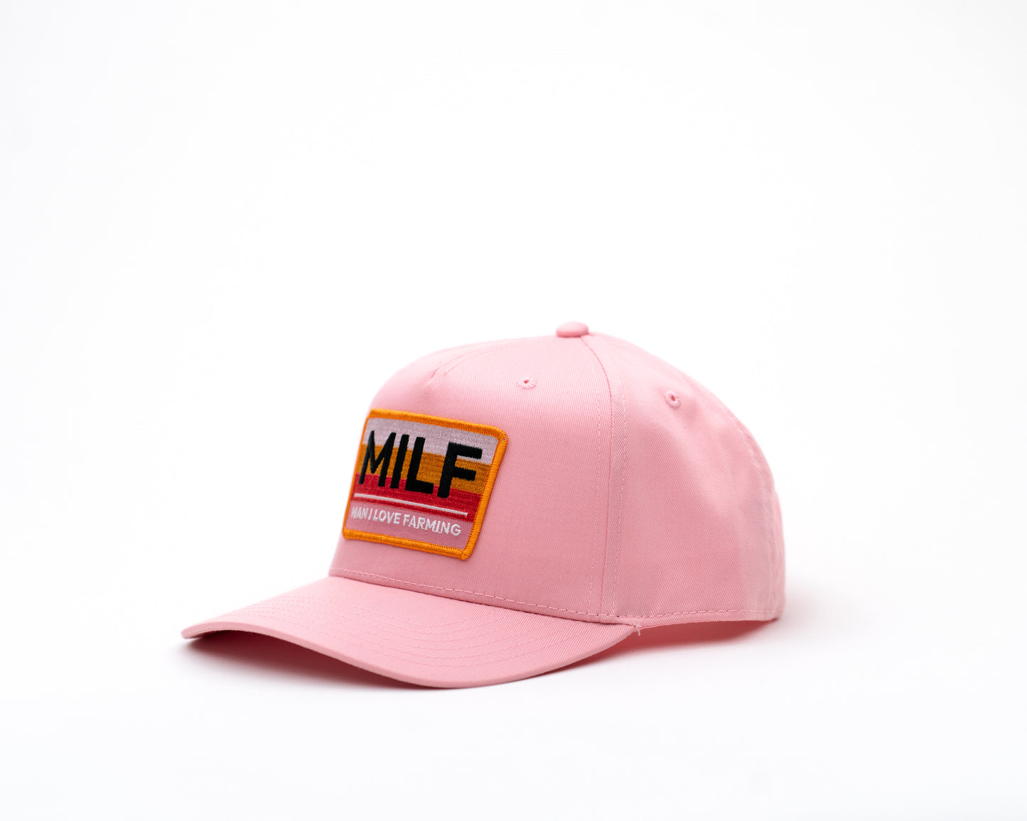 Pink Milf Patch Trucker Hat
