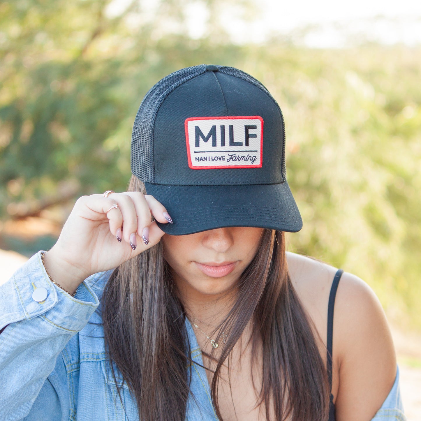 Black MILF Patch Hat